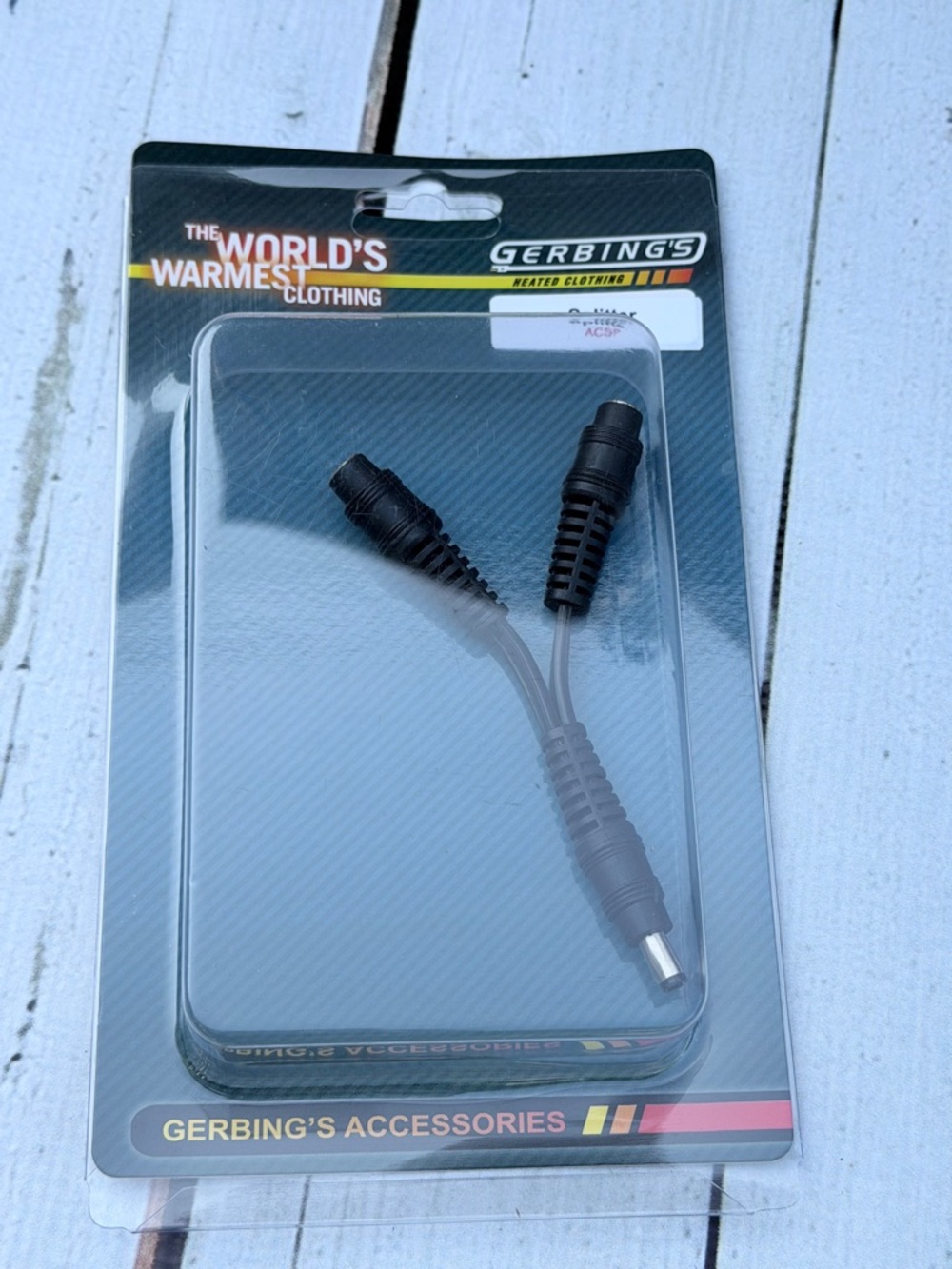 Gerbing 12V Heated Gear Y-Splitter Cord (ACSP) – New in Package (2 available) - Picture 2 of 2